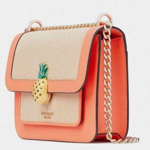 Kate Spade New York REMI PINEAPPLE FLAP CHAIN CROSSBODY